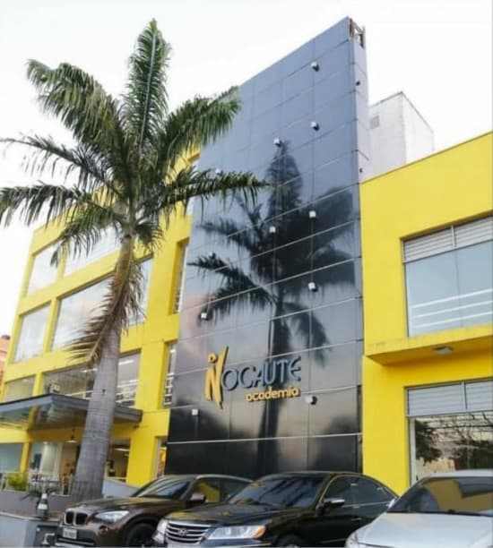 Estrutura completa da Academia Nocaute em Osasco